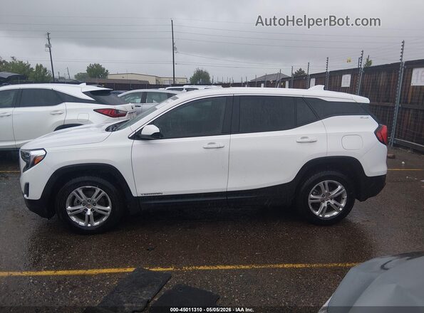 3GKALMEV8ML323023 2021 GMC TERRAIN White Vista interior de 360 grados