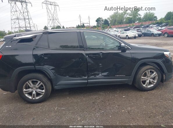 3GKALMEV9JL153878 2018 GMC TERRAIN Черный Вид спереди