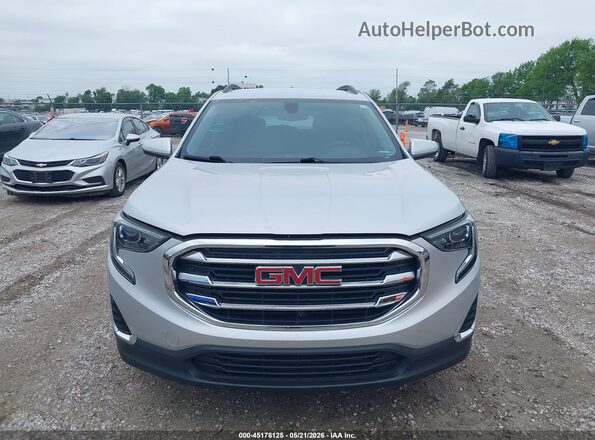 3GKALMEV9JL290061 2018 GMC TERRAIN Silver Սարքավորումների վահանակի տեսք
