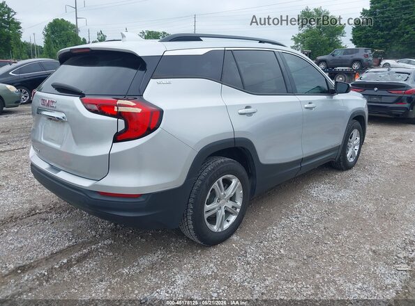 3GKALMEV9JL290061 2018 GMC TERRAIN Silver Հետևի աջ