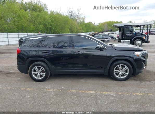 3GKALMEV9JL385316 2018 GMC TERRAIN Black Vista interior trasera