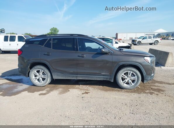 3GKALMEV9KL271883 2019 GMC TERRAIN Brown Սալոնի հետևի տեսք