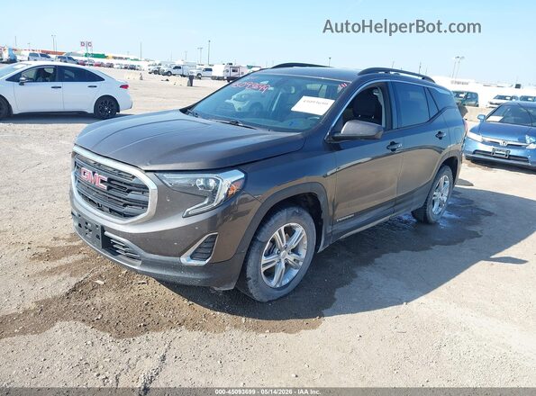 3GKALMEV9KL271883 2019 GMC TERRAIN Brown Սալոնի 360 աստիճան տեսք
