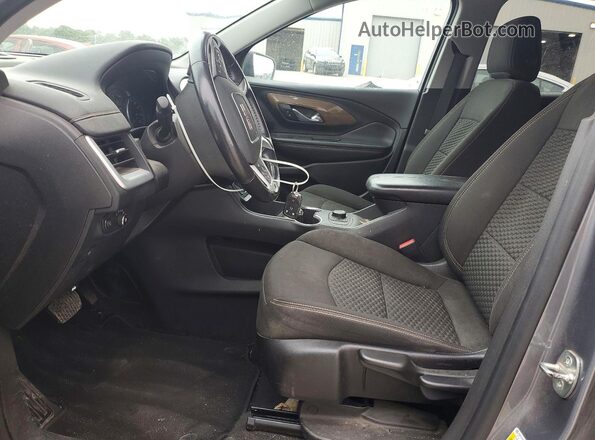 3GKALMEV9ML342213 2021 GMC TERRAIN Gray Vista interior delantera