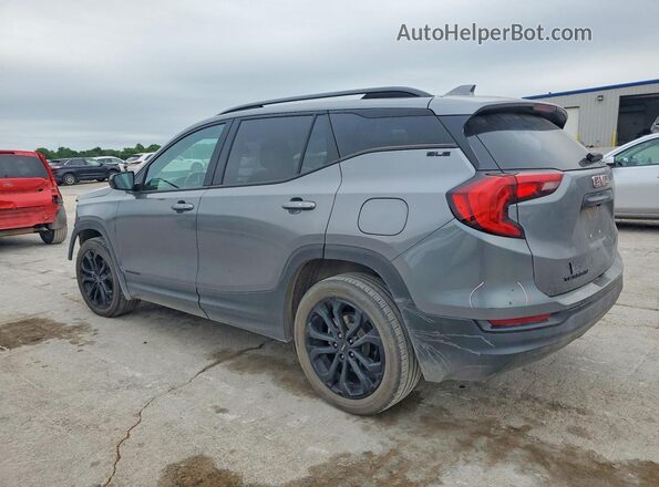 3GKALMEV9ML342213 2021 GMC TERRAIN Gray Trasero izquierdo