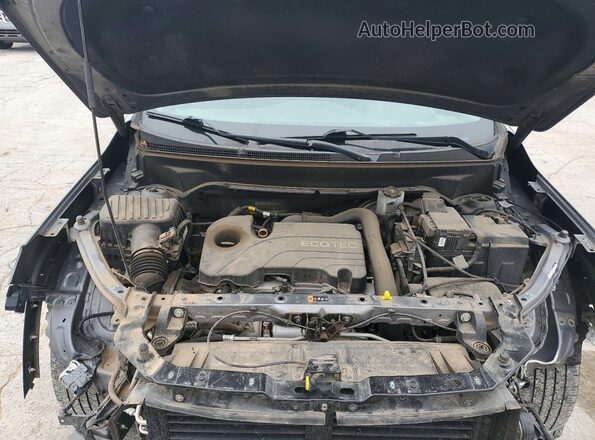 3GKALMEV9ML342213 2021 GMC TERRAIN Gray Vista del compartimento del motor
