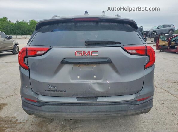 3GKALMEV9ML342213 2021 GMC TERRAIN Gray Vista trasera