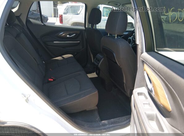 3GKALMEVXJL340403 2018 GMC TERRAIN White VIN կոդի պիտակի տեսք