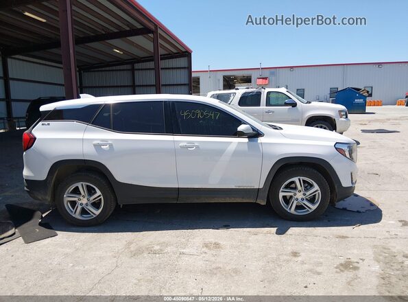 3GKALMEVXJL340403 2018 GMC TERRAIN White Սալոնի հետևի տեսք
