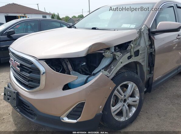 3GKALMEVXJL400339 2018 GMC TERRAIN Brown Դիմացի տեսք