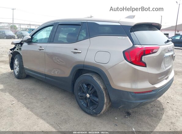 3GKALMEVXJL400339 2018 GMC TERRAIN Brown Հետևի ձախ