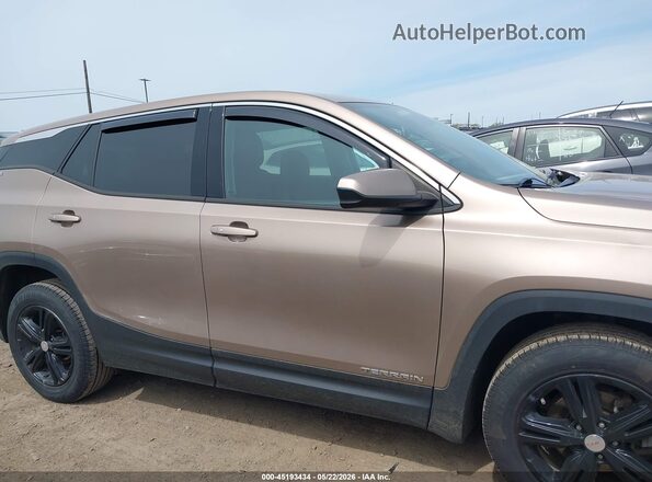 3GKALMEVXJL400339 2018 GMC TERRAIN Brown Սալոնի 360 աստիճան տեսք