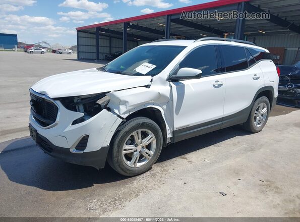 3GKALMEVXJL404262 2018 GMC TERRAIN Белый 
