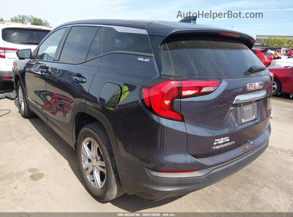 3GKALMEVXKL313865 2019 GMC TERRAIN Blue Rear left