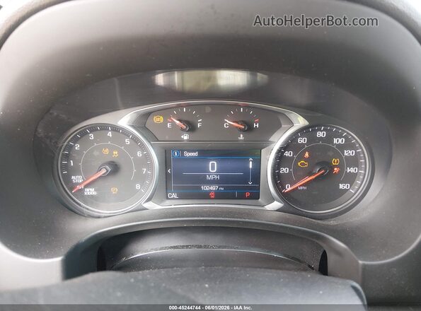 3GKALMEVXKL313865 2019 GMC TERRAIN Blue Rear seats view