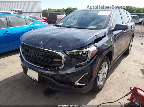 3GKALMEVXKL313865 2019 GMC TERRAIN Blue Front view
