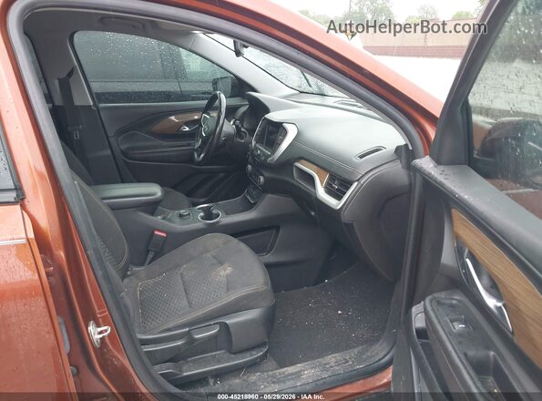 3GKALMEVXKL314272 2019 GMC TERRAIN Orange Vista interior delantera