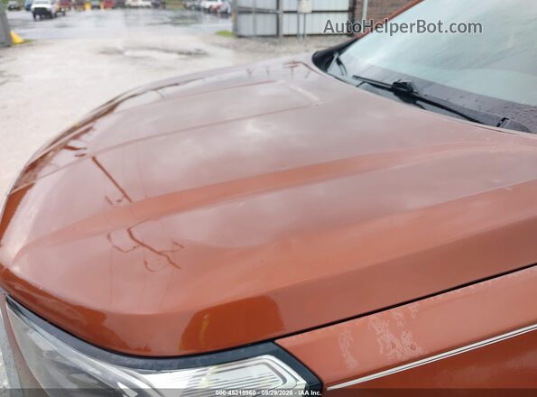 3GKALMEVXKL314272 2019 GMC TERRAIN Orange Vista frontal