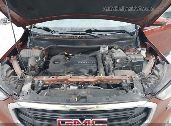3GKALMEVXKL314272 2019 GMC TERRAIN Orange Vista trasera