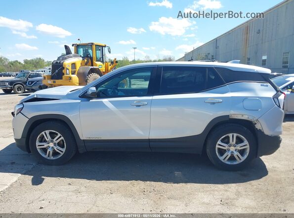 3GKALMEVXKL345389 2019 GMC TERRAIN Silver 