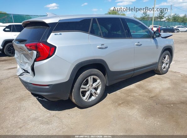 3GKALMEVXKL345389 2019 GMC TERRAIN Silver 