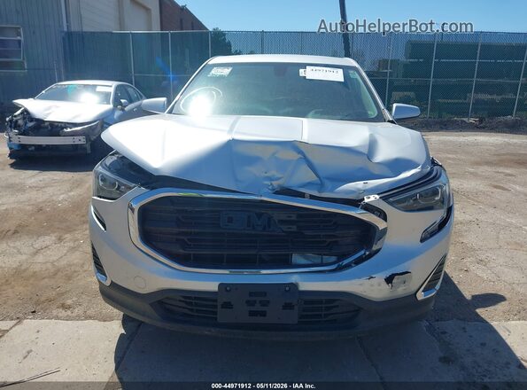 3GKALMEVXKL345389 2019 GMC TERRAIN Silver 