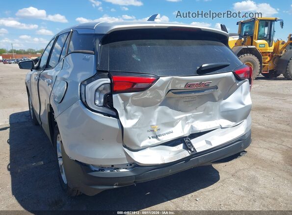 3GKALMEVXKL345389 2019 GMC TERRAIN Silver 