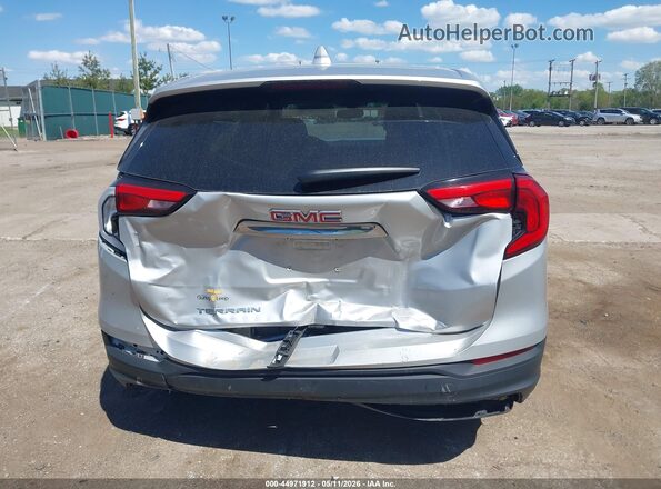 3GKALMEVXKL345389 2019 GMC TERRAIN Silver 