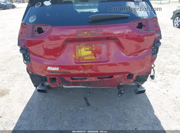 3GKALMEX4JL128582 2018 GMC TERRAIN Red Դիմացի տեսք