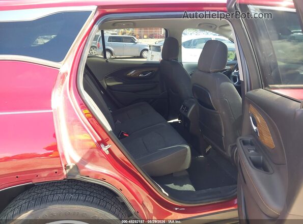 3GKALMEX4JL128582 2018 GMC TERRAIN Red VIN կոդի պիտակի տեսք