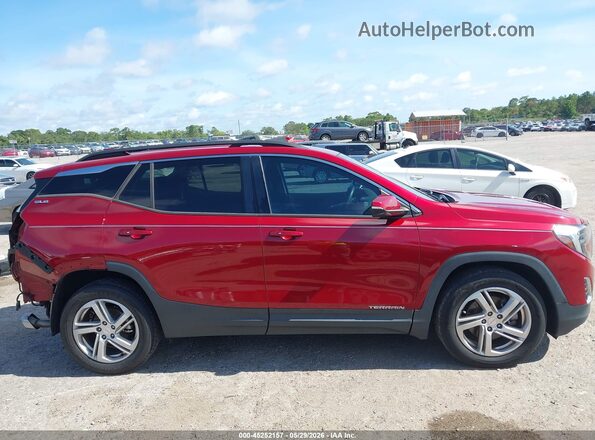 3GKALMEX4JL128582 2018 GMC TERRAIN Red Սալոնի 360 աստիճան տեսք