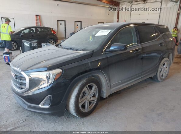 3GKALMEX4JL135600 2018 GMC TERRAIN Black Przód lewy