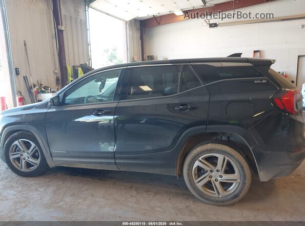3GKALMEX4JL135600 2018 GMC TERRAIN Black Widok wnętrza 360 stopni