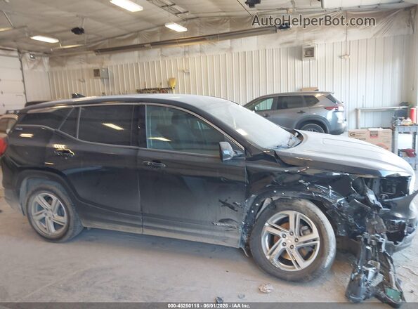 3GKALMEX4JL135600 2018 GMC TERRAIN Black Widok wnętrza z tyłu