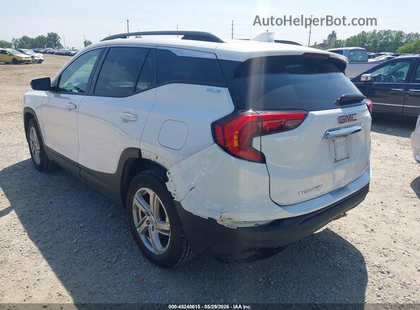 3GKALMEX4JL141672 2018 GMC TERRAIN Белый Задняя левая четверть