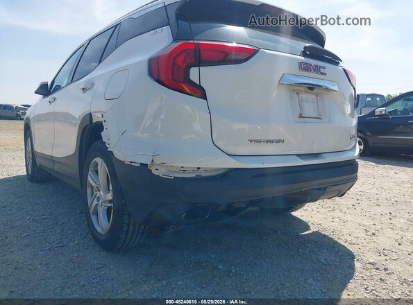 3GKALMEX4JL141672 2018 GMC TERRAIN Белый Вид спереди