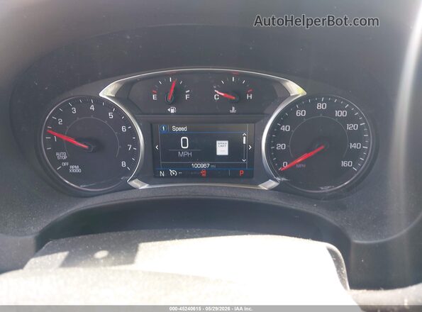 3GKALMEX4JL141672 2018 GMC TERRAIN Белый Вид задних сидений