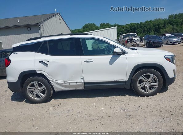3GKALMEX4JL141672 2018 GMC TERRAIN Белый Вид задней части салона