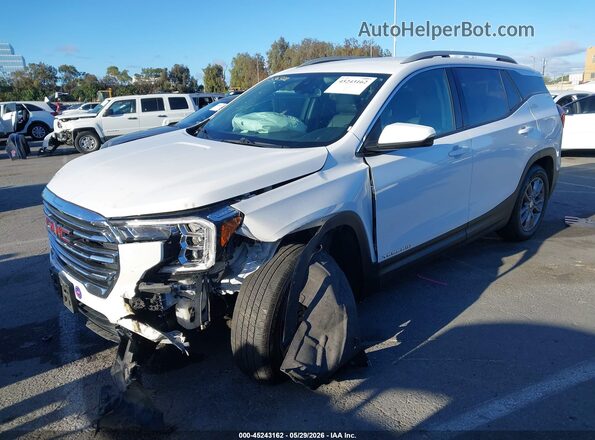 3GKALPEG3PL137672 2023 GMC TERRAIN Белый Передняя левая четверть