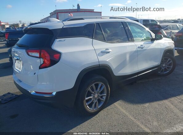 3GKALPEG3PL137672 2023 GMC TERRAIN Белый Задняя правая четверть