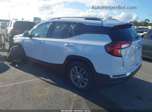 3GKALPEG3PL137672 2023 GMC TERRAIN Белый Задняя левая четверть