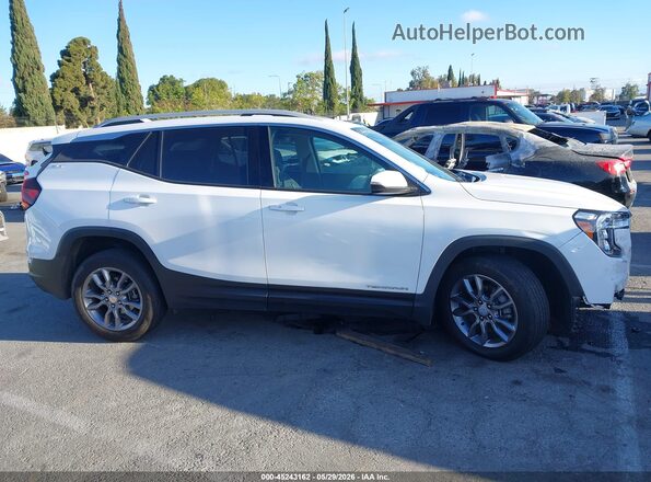 3GKALPEG3PL137672 2023 GMC TERRAIN Белый Вид щитка приборов