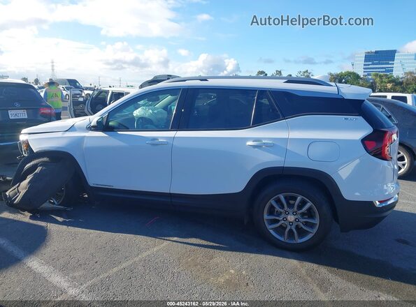 3GKALPEG3PL137672 2023 GMC TERRAIN Белый Вид задней части салона