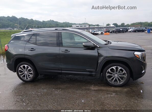 3GKALPEV0KL374580 2019 GMC TERRAIN Gray Вид задньої частини салону