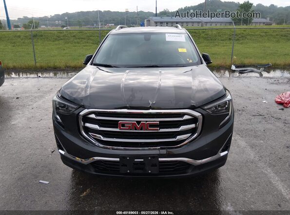 3GKALPEV0KL374580 2019 GMC TERRAIN Gray Вид щитка приладів
