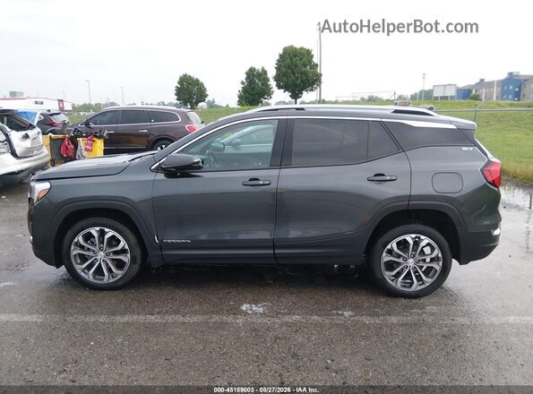 3GKALPEV0KL374580 2019 GMC TERRAIN Gray Панорамний вид салону 360°