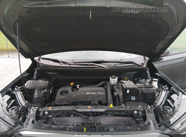 3GKALPEV0KL374580 2019 GMC TERRAIN Gray Вид ззаду