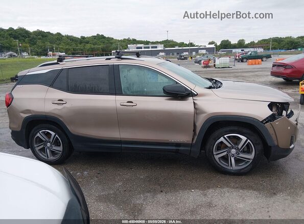 3GKALPEV1JL157022 2018 GMC TERRAIN Gold 360 interior view