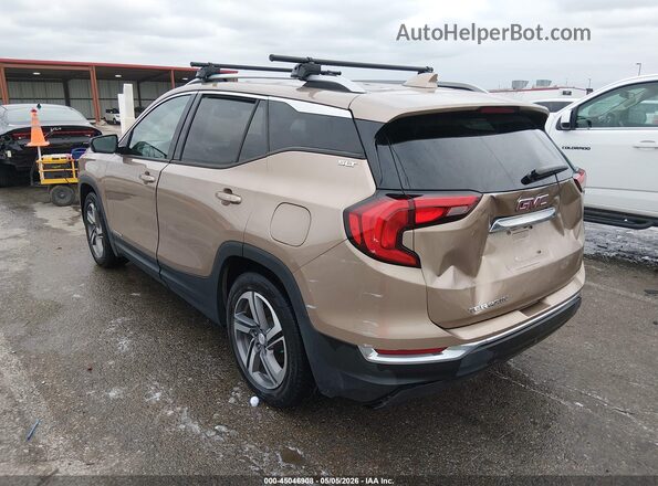3GKALPEV1JL157022 2018 GMC TERRAIN Gold 