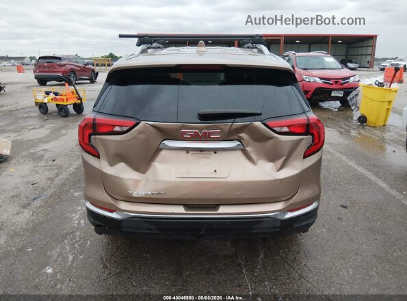 3GKALPEV1JL157022 2018 GMC TERRAIN Gold 